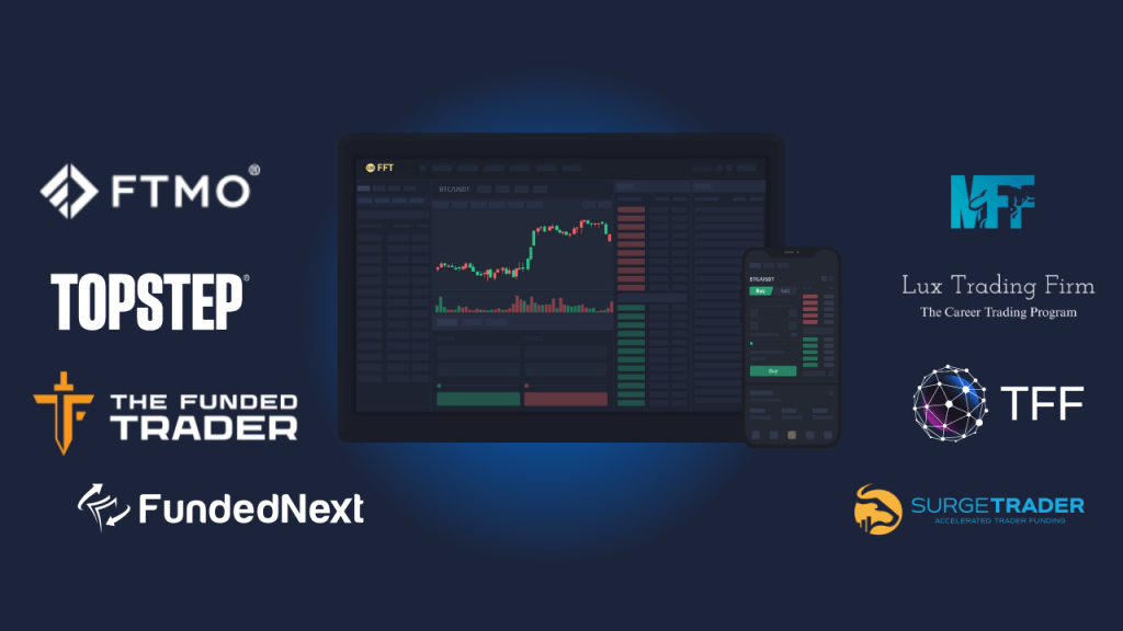 Overcoming Proprietary Trading Firm Challenges - Embracing FTMO, MFF, True Forex Fund logos and more